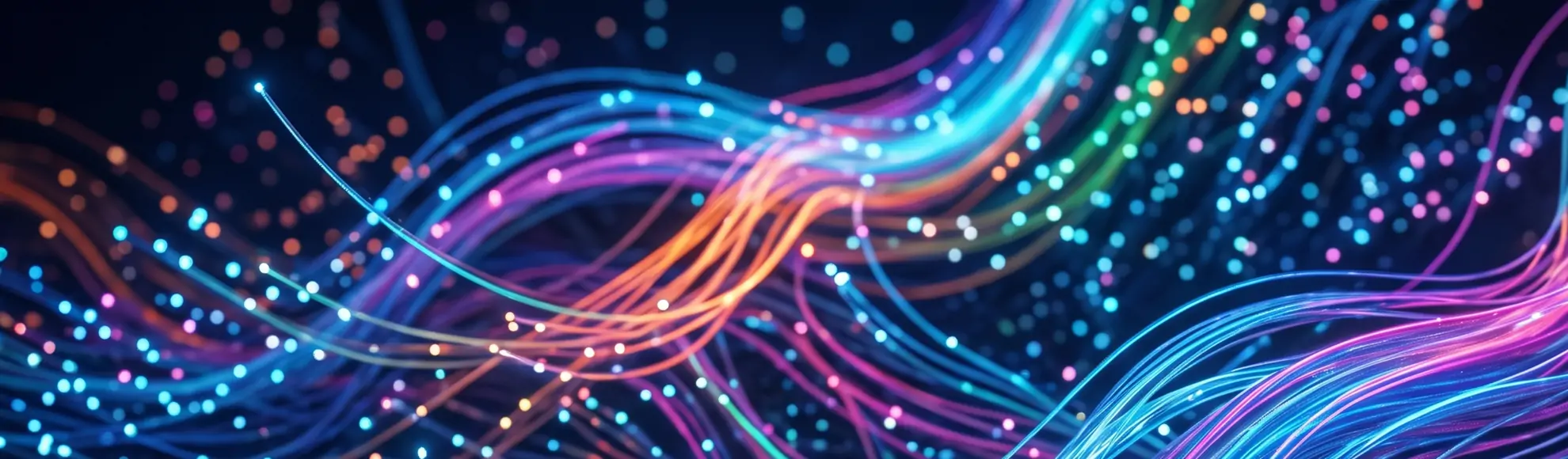 Close-up of fiber optic splice closure being sealed with heat shrink tubing during underground cable installation